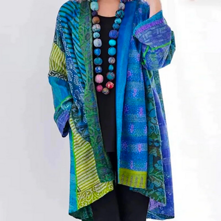 HELOISE | WOMEN'S BOHO CARDIGAN LONG DUSTER OPEN FRONT 1