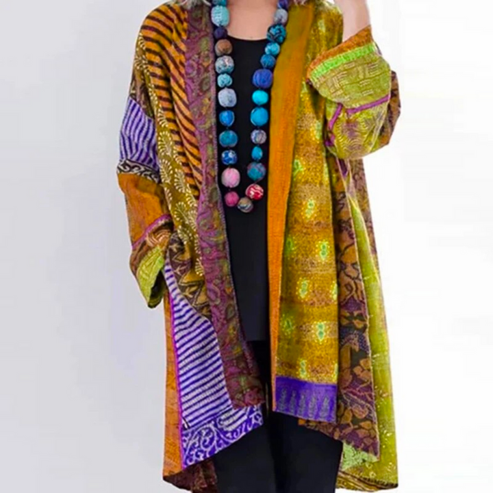 HELOISE | WOMEN'S BOHO CARDIGAN LONG DUSTER OPEN FRONT 2