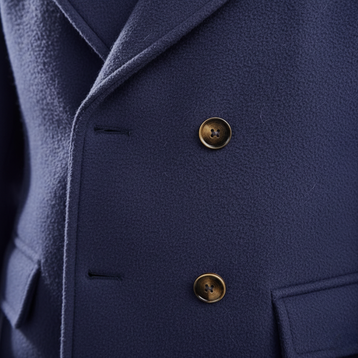 HOLDEN - DOUBLE BREASTED WOOL COAT 10