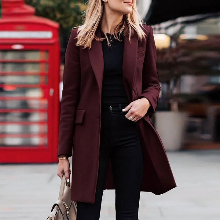 HORTENSE - SINGLE BREASTED BLAZER COAT 1