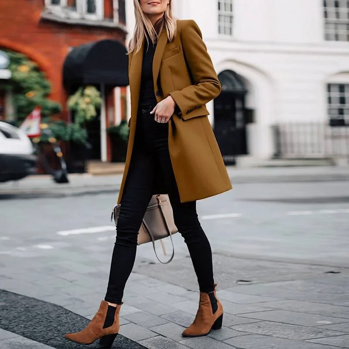 HORTENSE - SINGLE BREASTED BLAZER COAT 6
