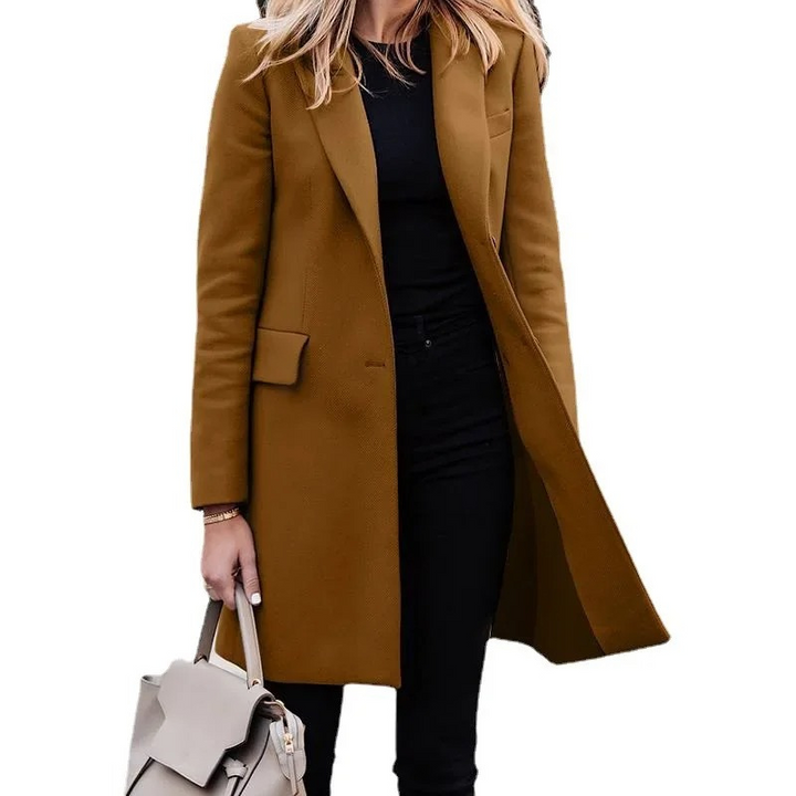 HORTENSE - SINGLE BREASTED BLAZER COAT 7