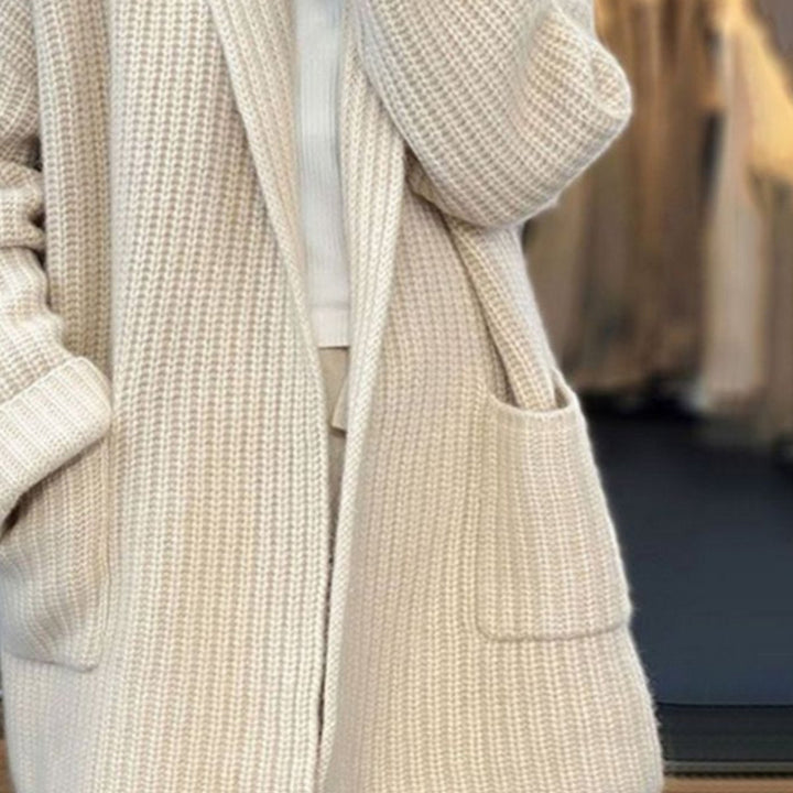 HORTENSE | WOMEN'S OVERSIZED OPEN FRONT KNIT CARDIGAN 4