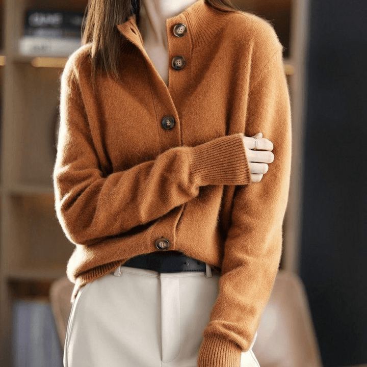 Anita - Cashmere Knit Cardigan