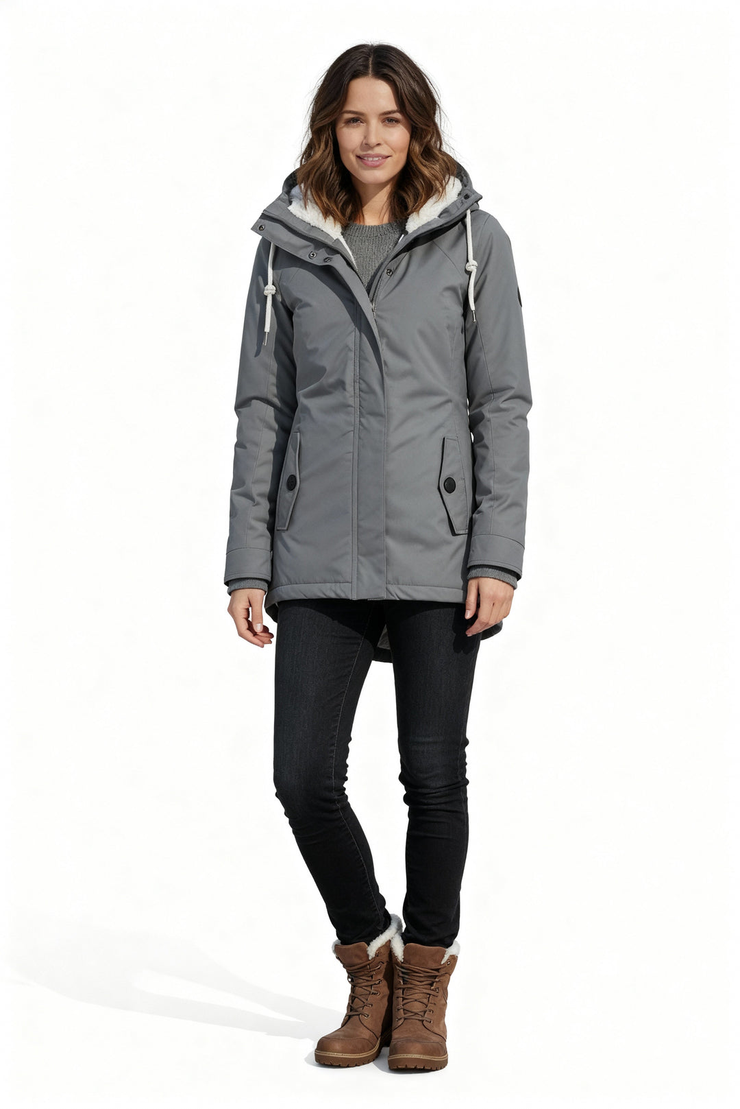 INES - SHERPA-LINED WINTER JACKET 4
