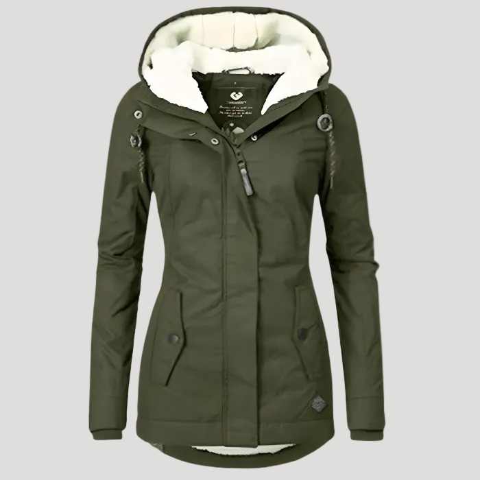 INES - SHERPA-LINED WINTER JACKET 9