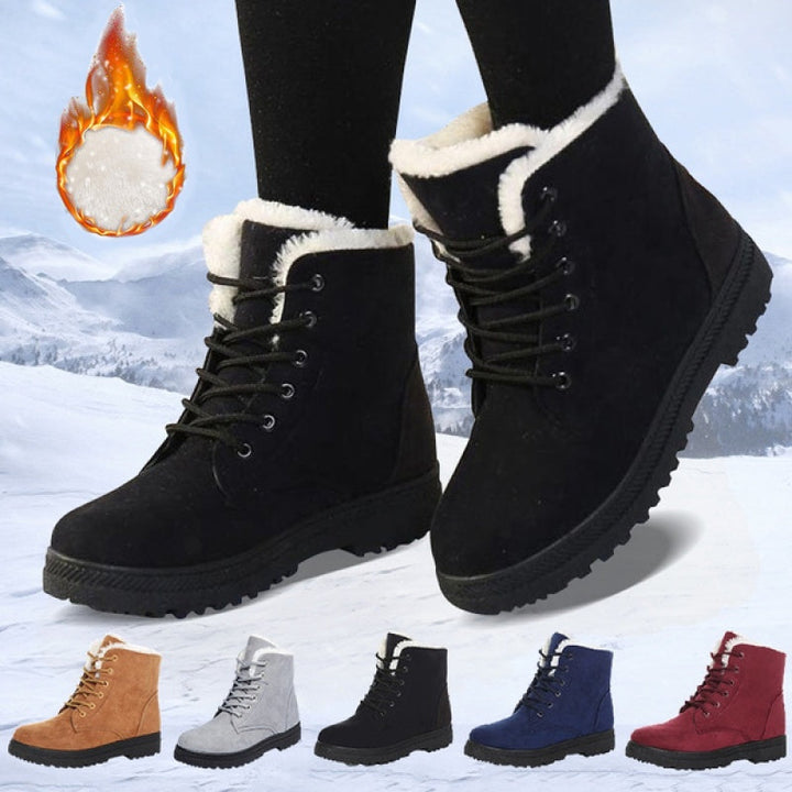 INGRID | WOMEN'S ORTHOPEDIC LACE UP SNOW BOOTS 4