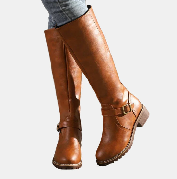 ISALINE | WOMEN'S TALL RIDING BOOTS KNEE HIGH 1