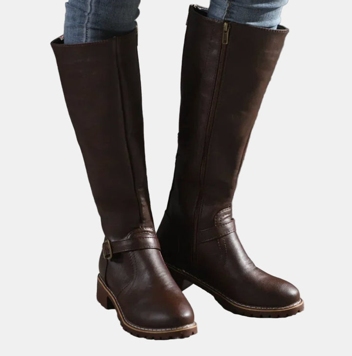 ISALINE | WOMEN'S TALL RIDING BOOTS KNEE HIGH 2