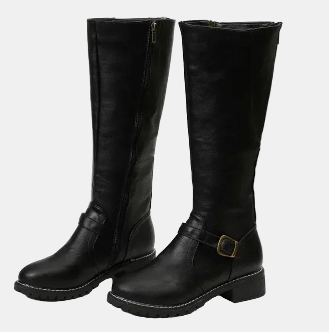 ISALINE | WOMEN'S TALL RIDING BOOTS KNEE HIGH 3