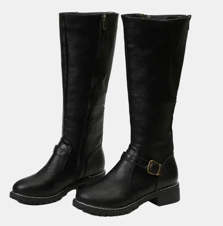 ISALINE | WOMEN'S TALL RIDING BOOTS KNEE HIGH 3