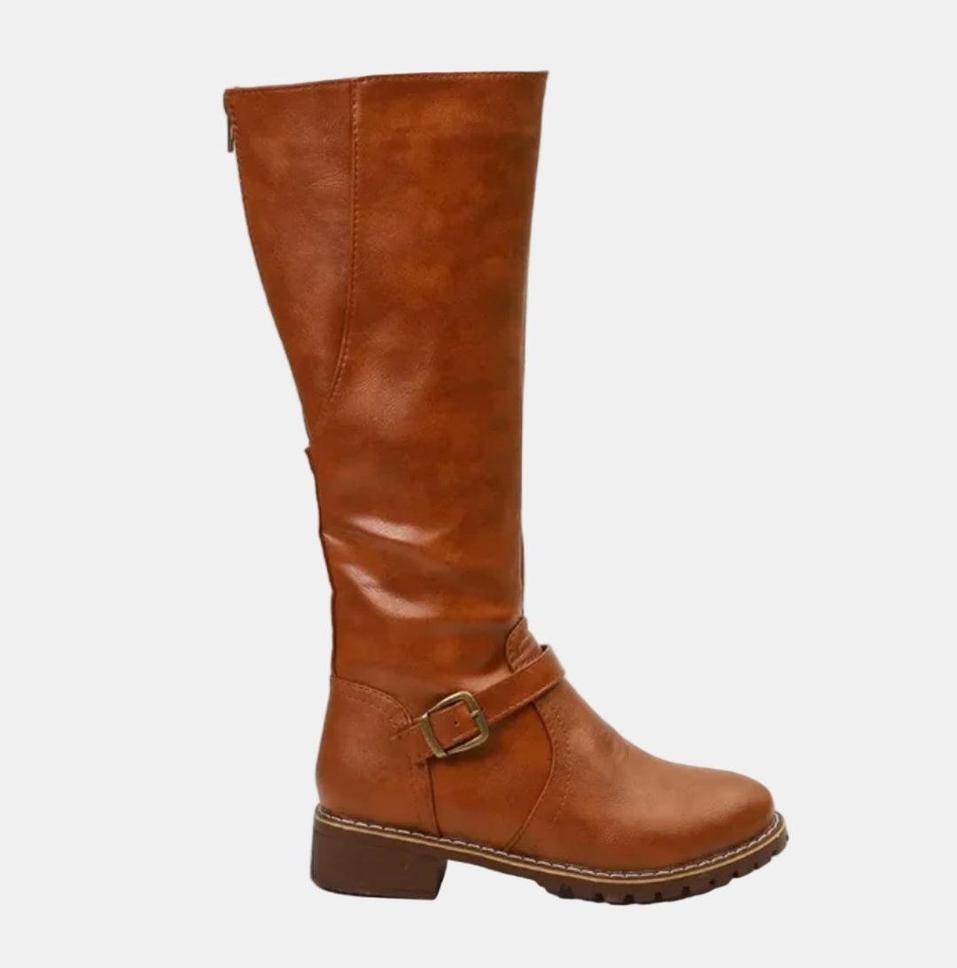 ISALINE | WOMEN'S TALL RIDING BOOTS KNEE HIGH 4
