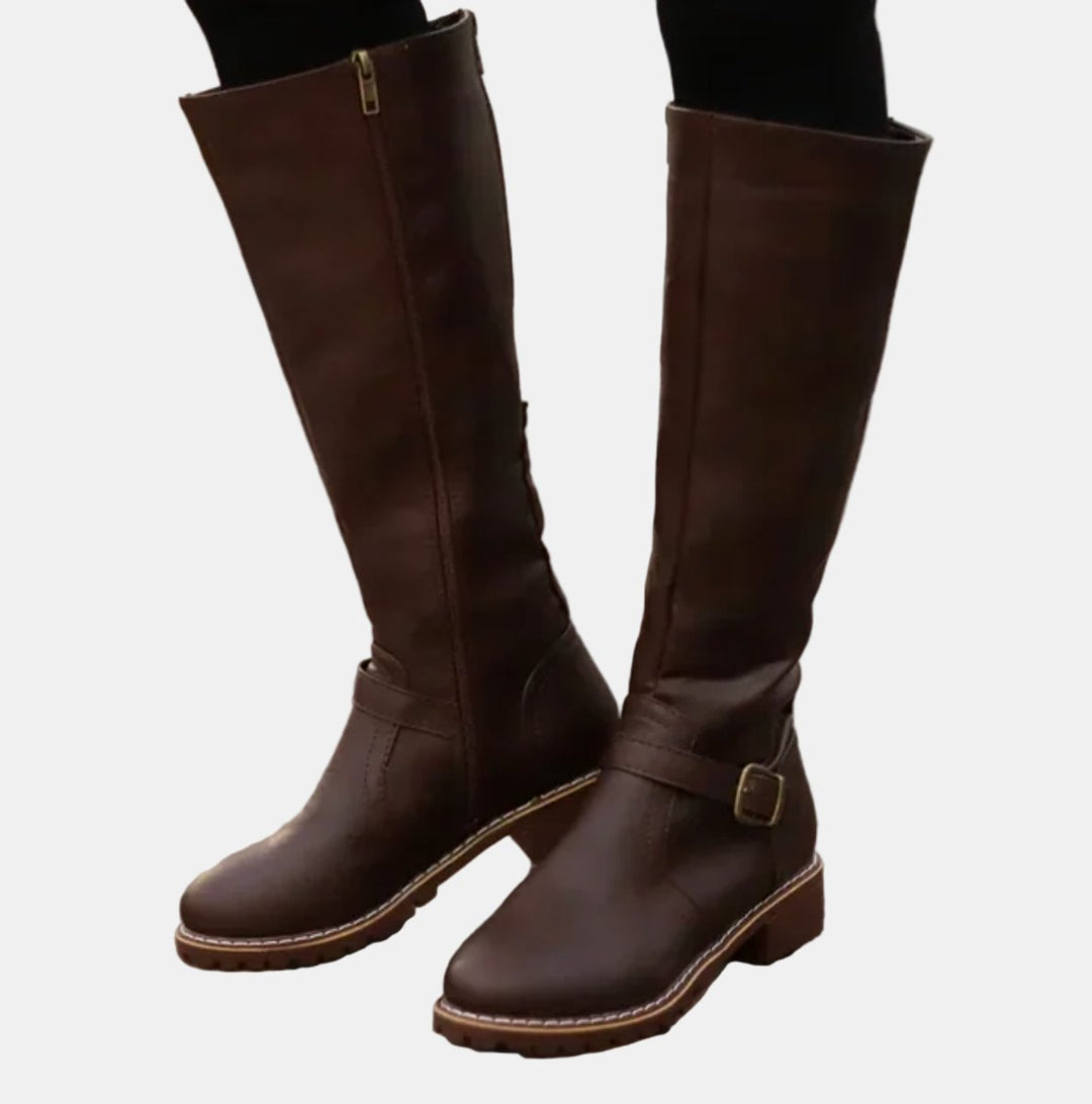 ISALINE | WOMEN'S TALL RIDING BOOTS KNEE HIGH 6