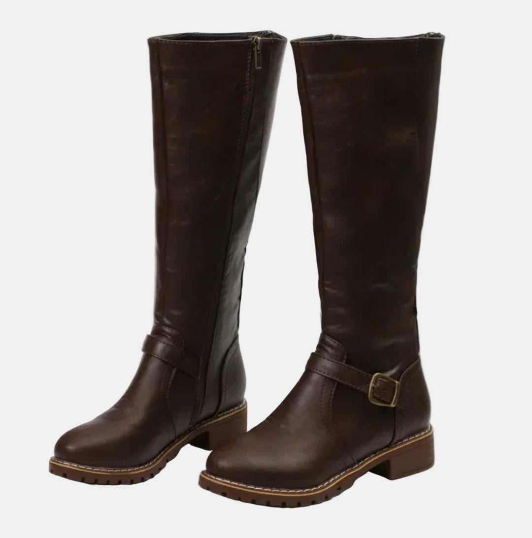 ISALINE | WOMEN'S TALL RIDING BOOTS KNEE HIGH 7