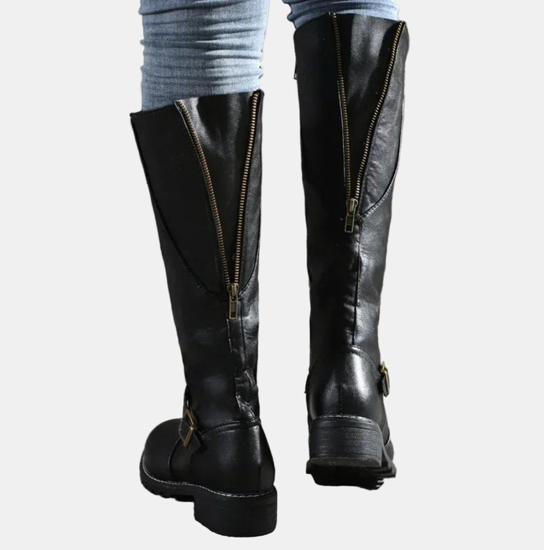 ISALINE | WOMEN'S TALL RIDING BOOTS KNEE HIGH 8