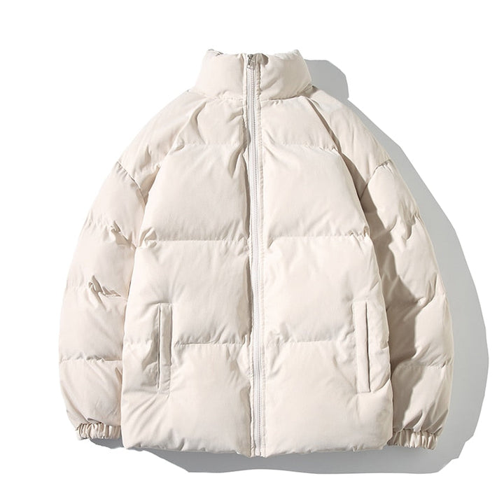 ISIDORE | WOMEN'S PUFFER JACKET STAND COLLAR QUILTED ZIP UP 1