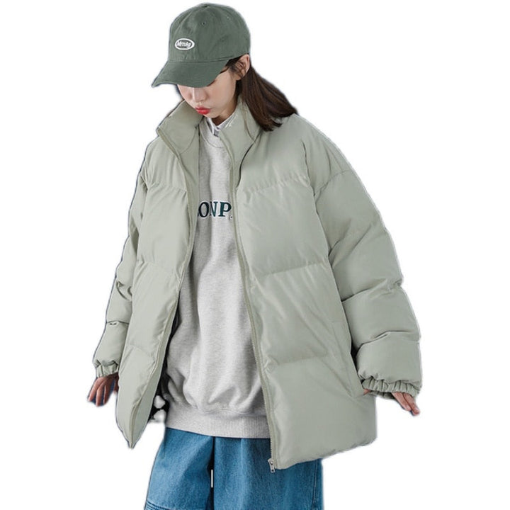 ISIDORE | WOMEN'S PUFFER JACKET STAND COLLAR QUILTED ZIP UP 9