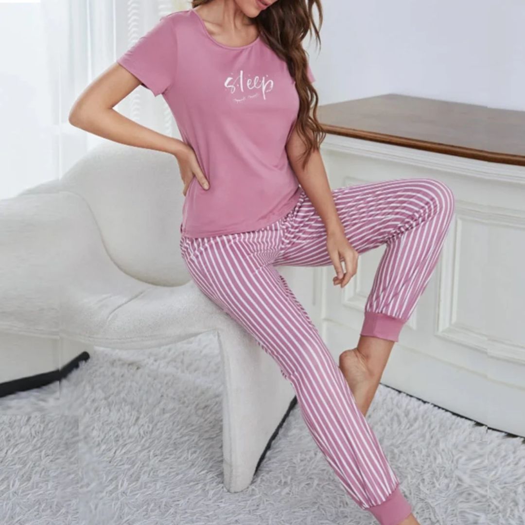 JANE | WOMEN'S PAJAMA SET LONG SLEEVE MATCHING 12