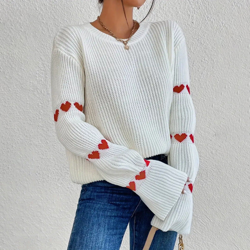 JEANETTE | WOMEN'S CREW NECK SWEATER KNIT PULLOVER 2