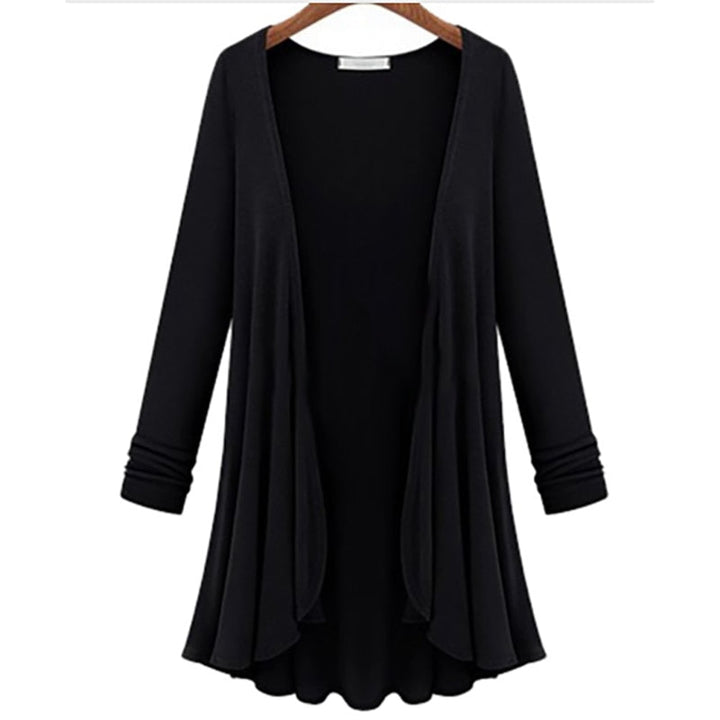 JOSEPHINE | WOMEN'S OPEN FRONT CARDIGAN LONG DUSTER SWEATER 1