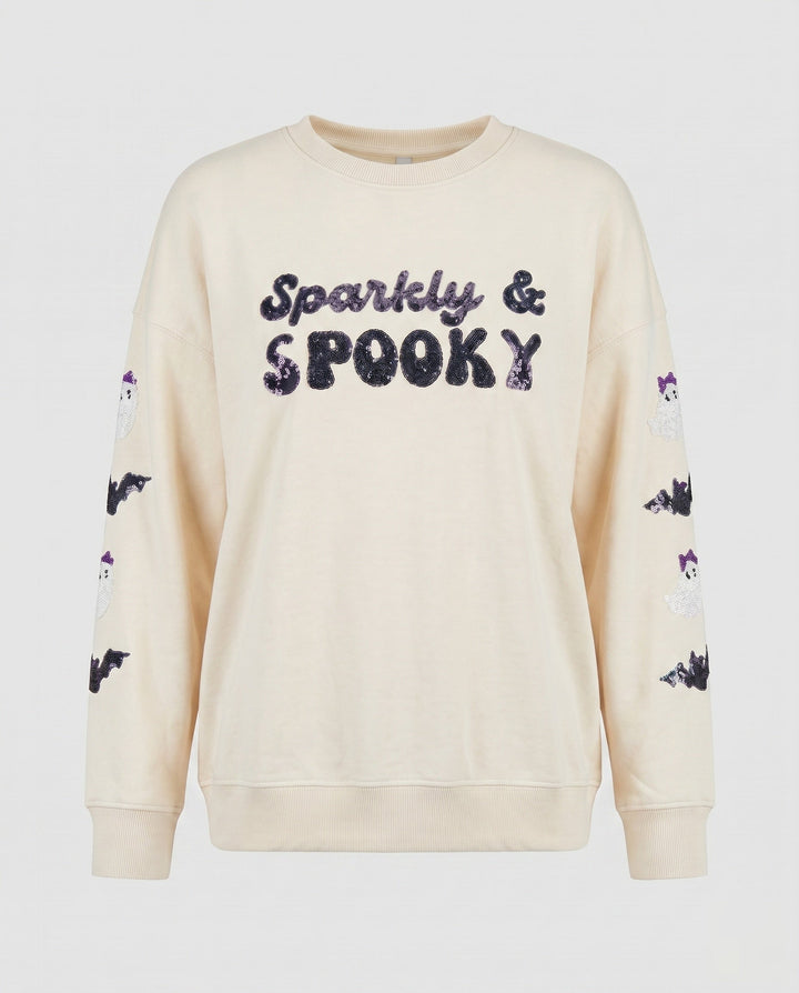 JOSIANE | WOMEN'S HALLOWEEN SWEATSHIRT PRINTED GRAPHIC CREW NECK 4