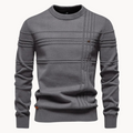Josse | Men's Ribbed Crew Neck Knit Sweater