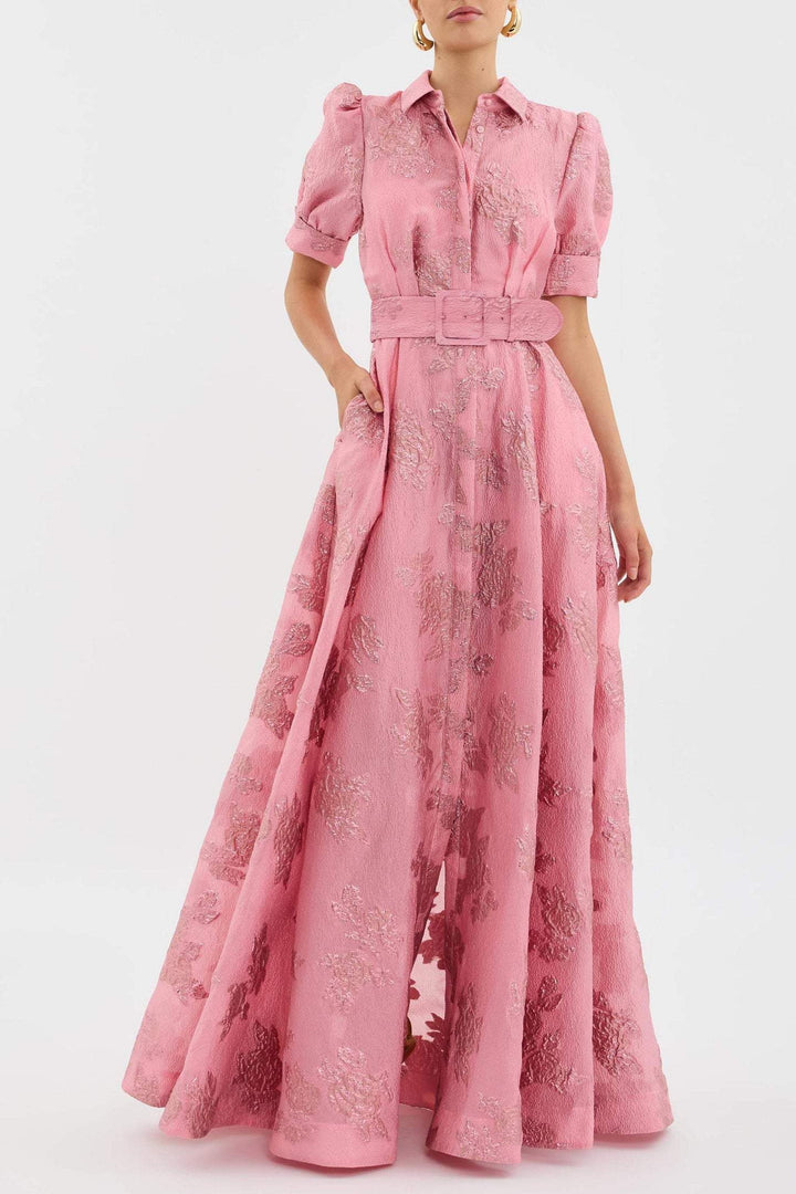 ESMERAYA – SHORT PUFF SLEEVES DRESS