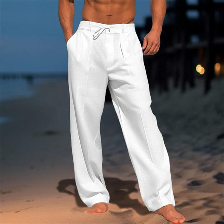 Natalie - Airy Linen-Look Pants