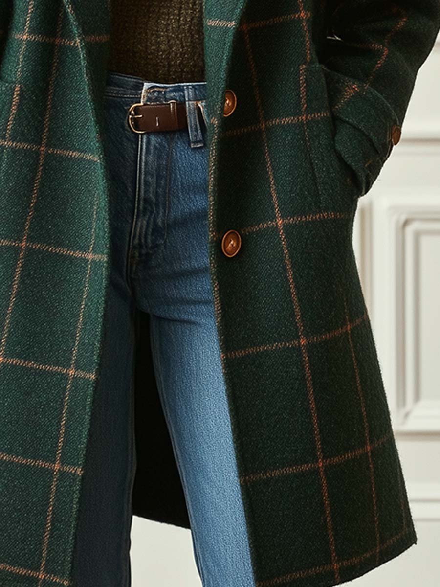 Avalynith – Chic Women’s Tweed Coat