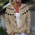 Kaja | Women's Folk Fair Isle Knit Cardigan