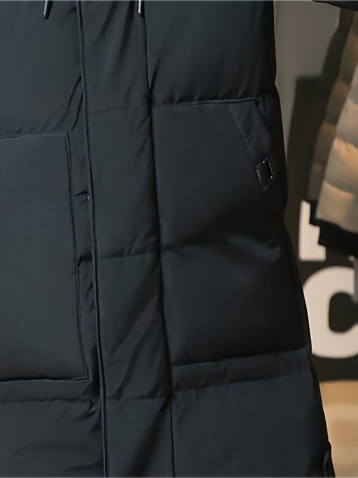 KEATON - HOODED PADDED LONGLINE COAT 5