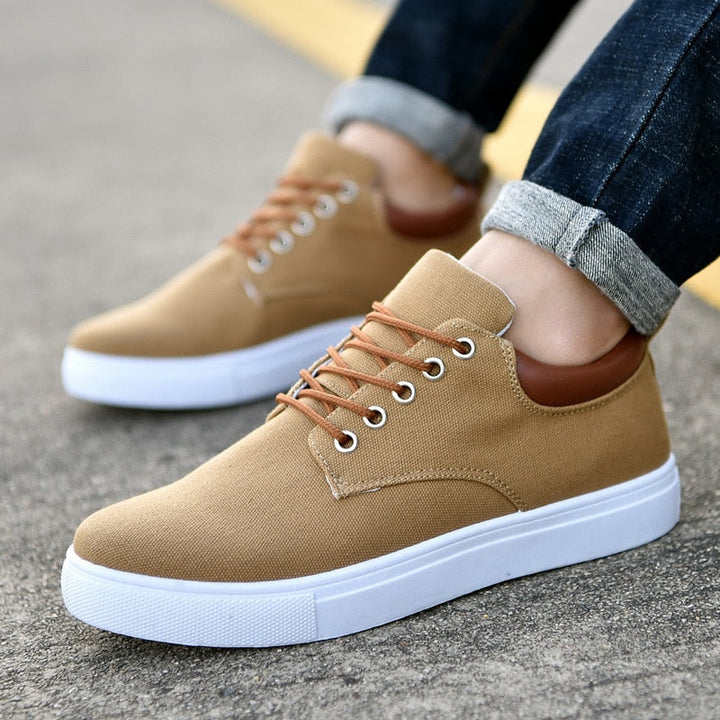 KIERAN | MEN'S LEATHER COMFORTABLE CASUAL SNEAKERS 1