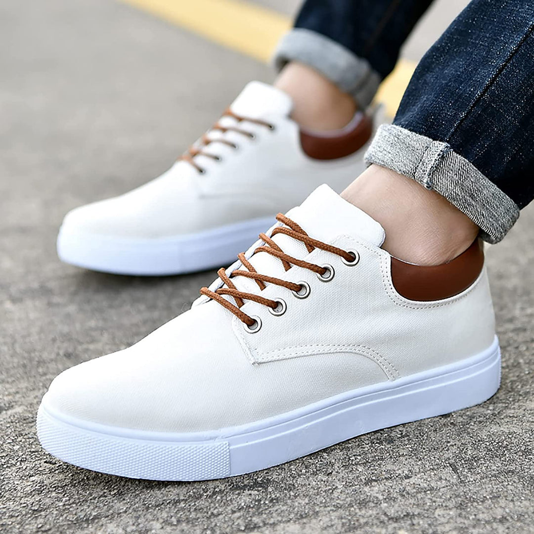 KIERAN | MEN'S LEATHER COMFORTABLE CASUAL SNEAKERS 9