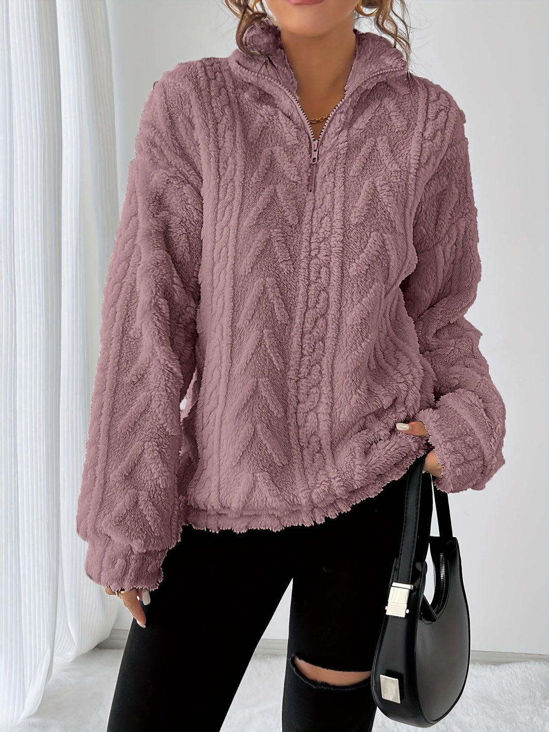 KRISTEN - CHUNKY KNIT SWEATER 12