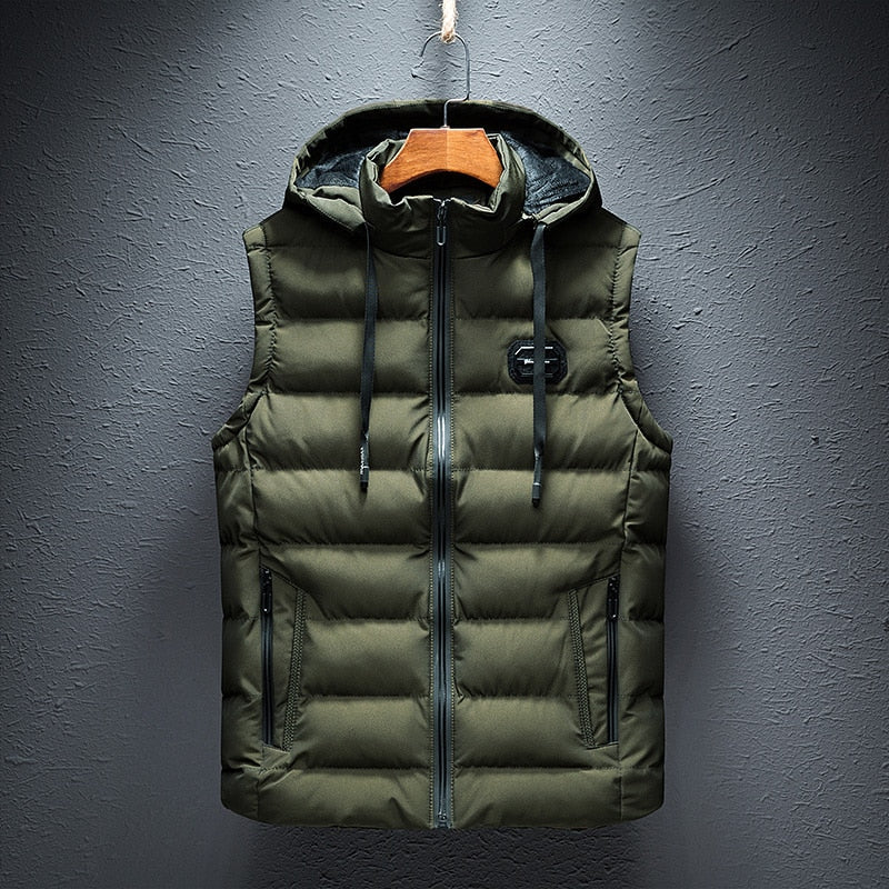 LANDON | MEN'S QUILTED DOWN PUFFER VEST 4