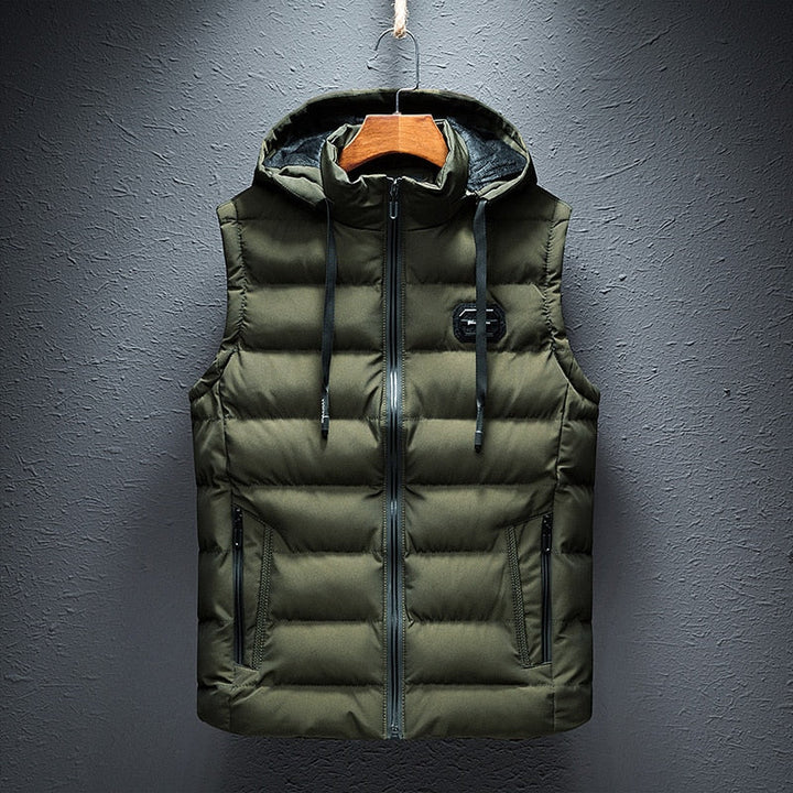 LANDON | MEN'S QUILTED DOWN PUFFER VEST 4