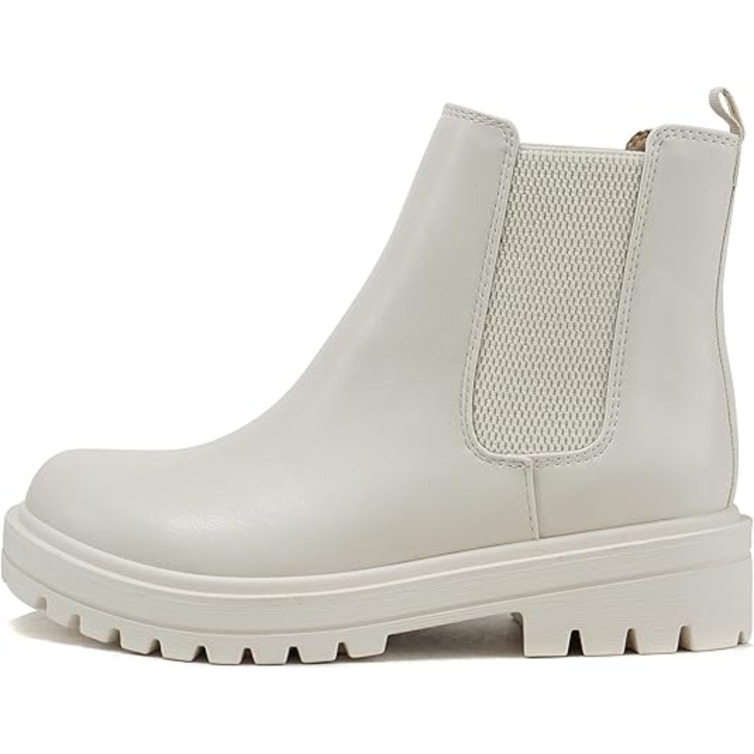 LAURE | WOMEN'S CHELSEA BOOTS ANKLE PLATFORM LUG SOLE 1