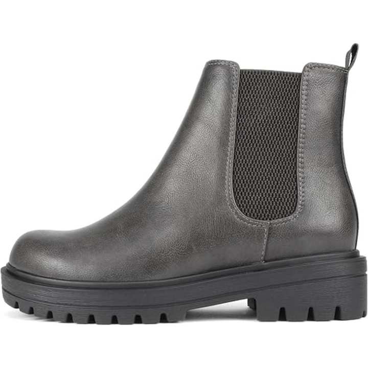 LAURE | WOMEN'S CHELSEA BOOTS ANKLE PLATFORM LUG SOLE 8