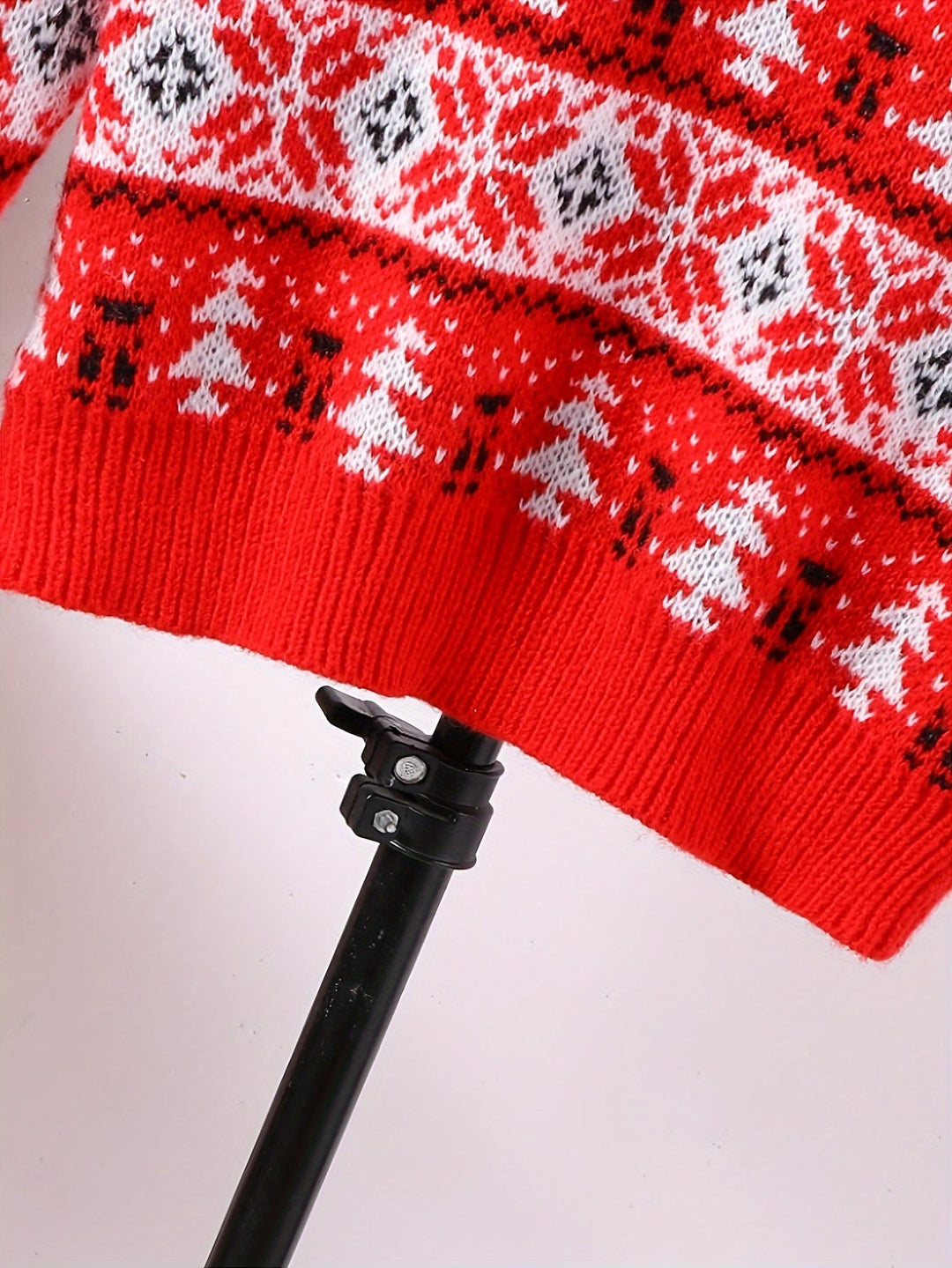 LAURENCE | WOMEN'S NORDIC CHRISTMAS SWEATER REINDEER CREW NECK KNIT PULLOVER 7
