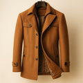 Lawrence | Men's Layered Long Wool Coat