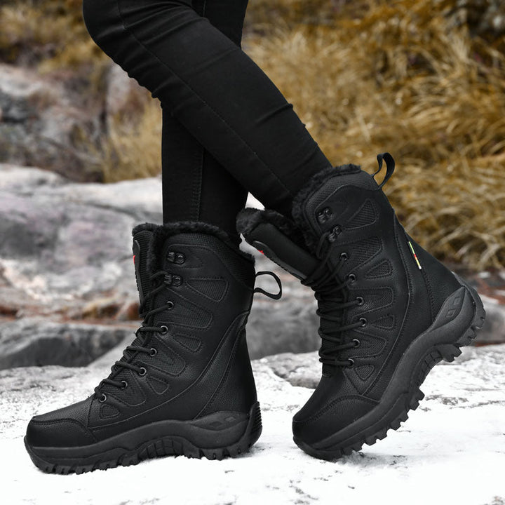 Women's Waterproof Winter Hiking Boots – Detail View