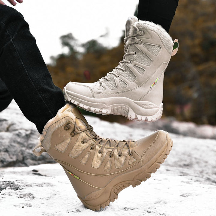 Women's Waterproof Winter Hiking Boots – Detail View