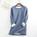 Lorene | Women's Fleece-Lined Crew Neck Sweatshirt