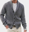 Lucien | Men's Shawl Collar Knit Cardigan