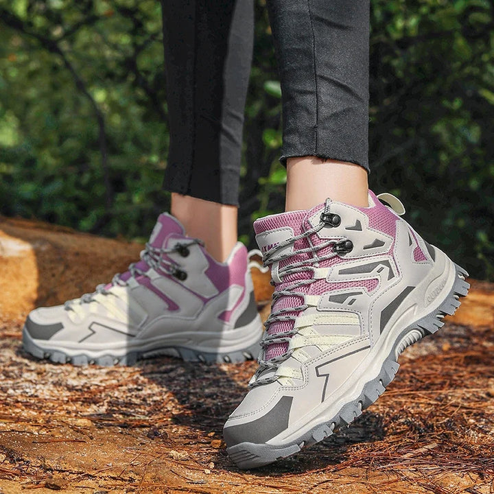 Women's Waterproof Hiking Boots – Purple