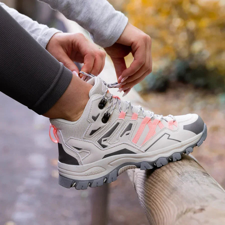 Women's Waterproof Hiking Boots – Pink