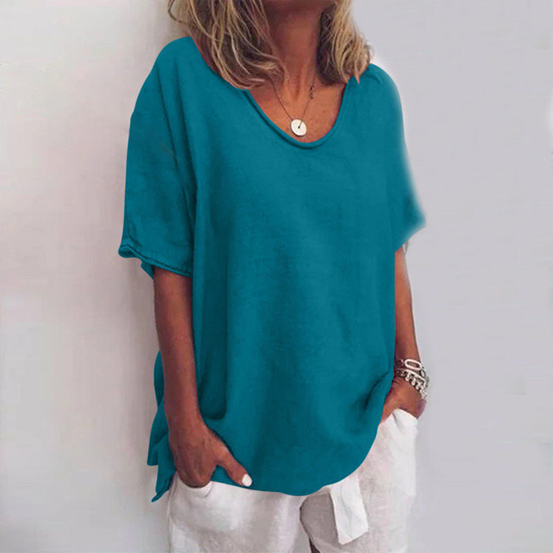 Romina – Comfortable Relaxed Loose Fit Shirt