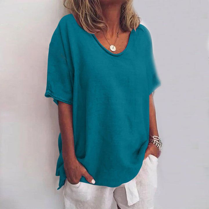 Romina – Comfortable Relaxed Loose Fit Shirt