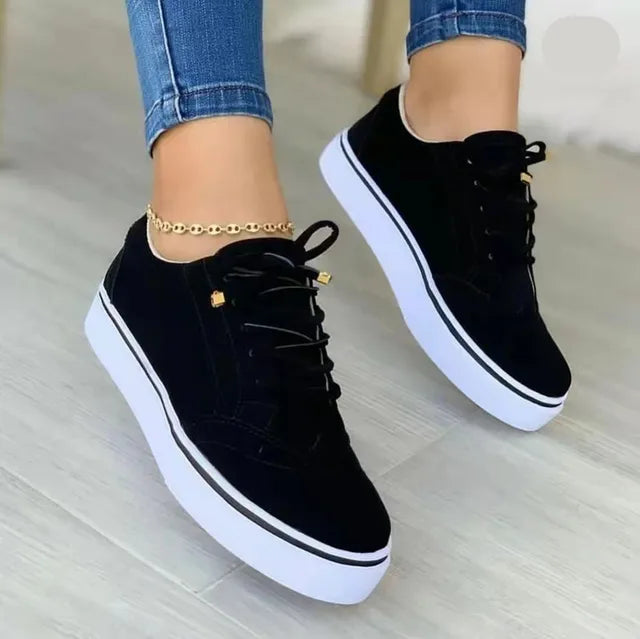 MAGNOLIA | WOMEN'S PLATFORM SNEAKERS BROGUE LACE UP 3