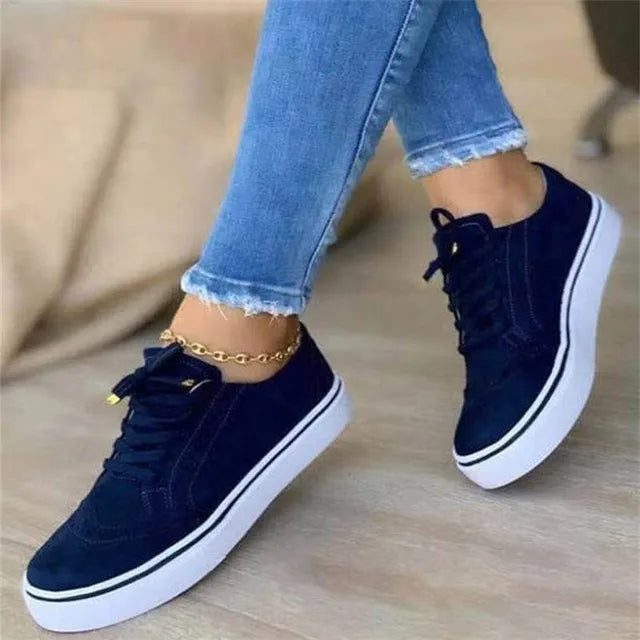 MAGNOLIA | WOMEN'S PLATFORM SNEAKERS BROGUE LACE UP 5
